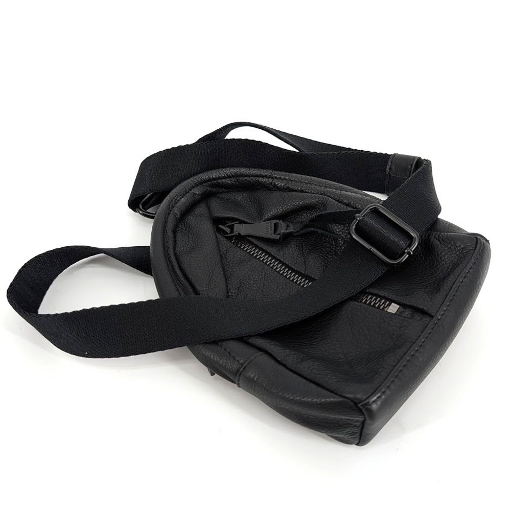 Aimee Kestenberg Tamitha Black Leather Crossbody Bag Matte Black Hardware NWOT - Picture 3 of 9